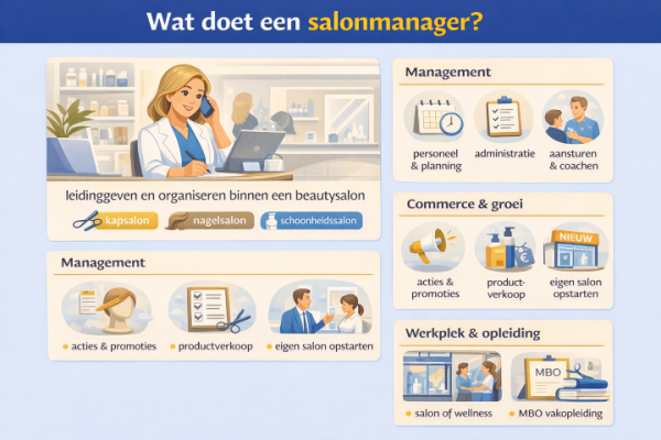 Wat doet een salonmanager